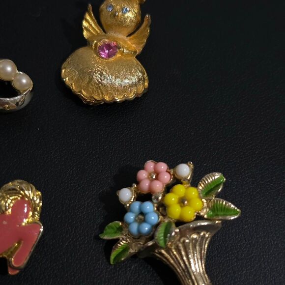 Vintage/modern brooches, pins, - Picture 3 of 4